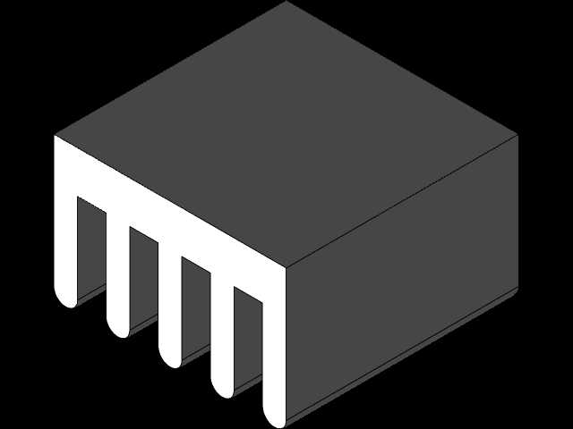 散热器8.8X8.8X5MM