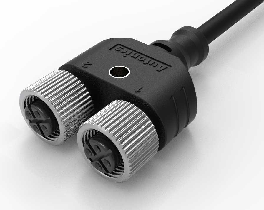 M12连接器Y型分配器