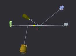 Creo Parametric 3D 布线、布线、展平、制造、绘图。