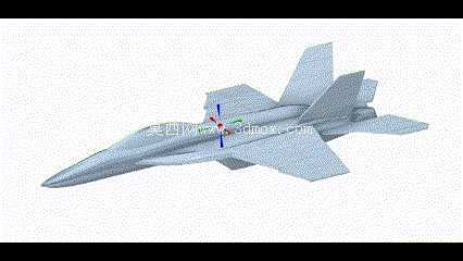 F-18 CFD ģ�� 262 m/s