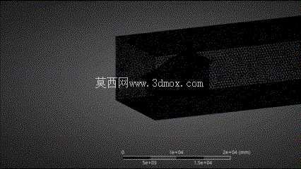 两层房屋 - 提取体积并创建网格,用于两层房屋(外壳 - 外部流)的计算流体动力学 (CFD) 分析