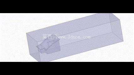 两层房屋 - 提取体积并创建网格,用于两层房屋(外壳 - 外部流)的计算流体动力学 (CFD) 分析