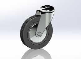 Rueda ?125mm con hor