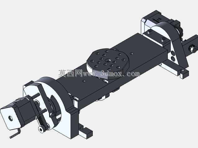 带 2 个旋转轴的 5 轴 CNC 工作台