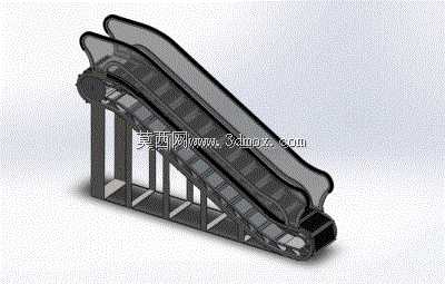 SolidWorks Escalator ����װ����Ͷ��� [Y��r��yen Merdiven]