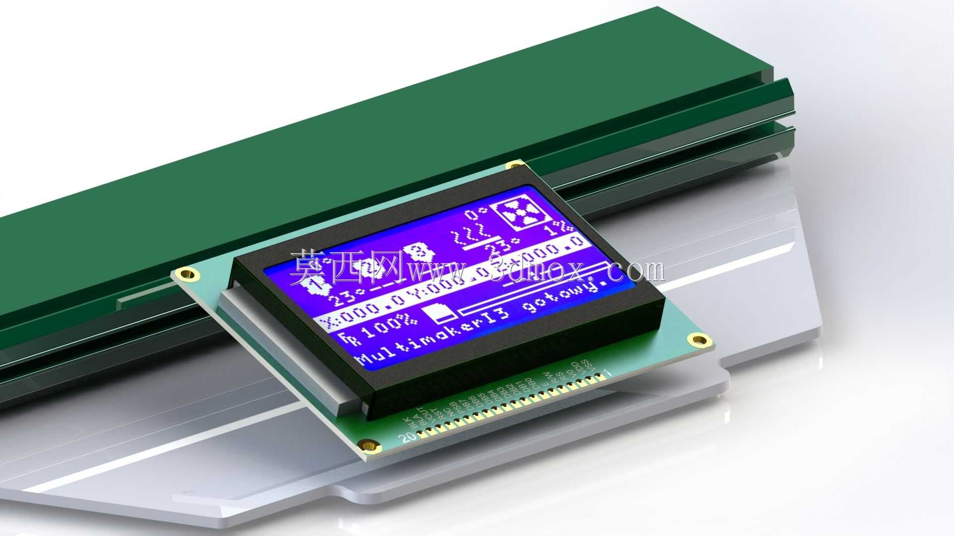 �������� LCD ��ʾ�� 128x64