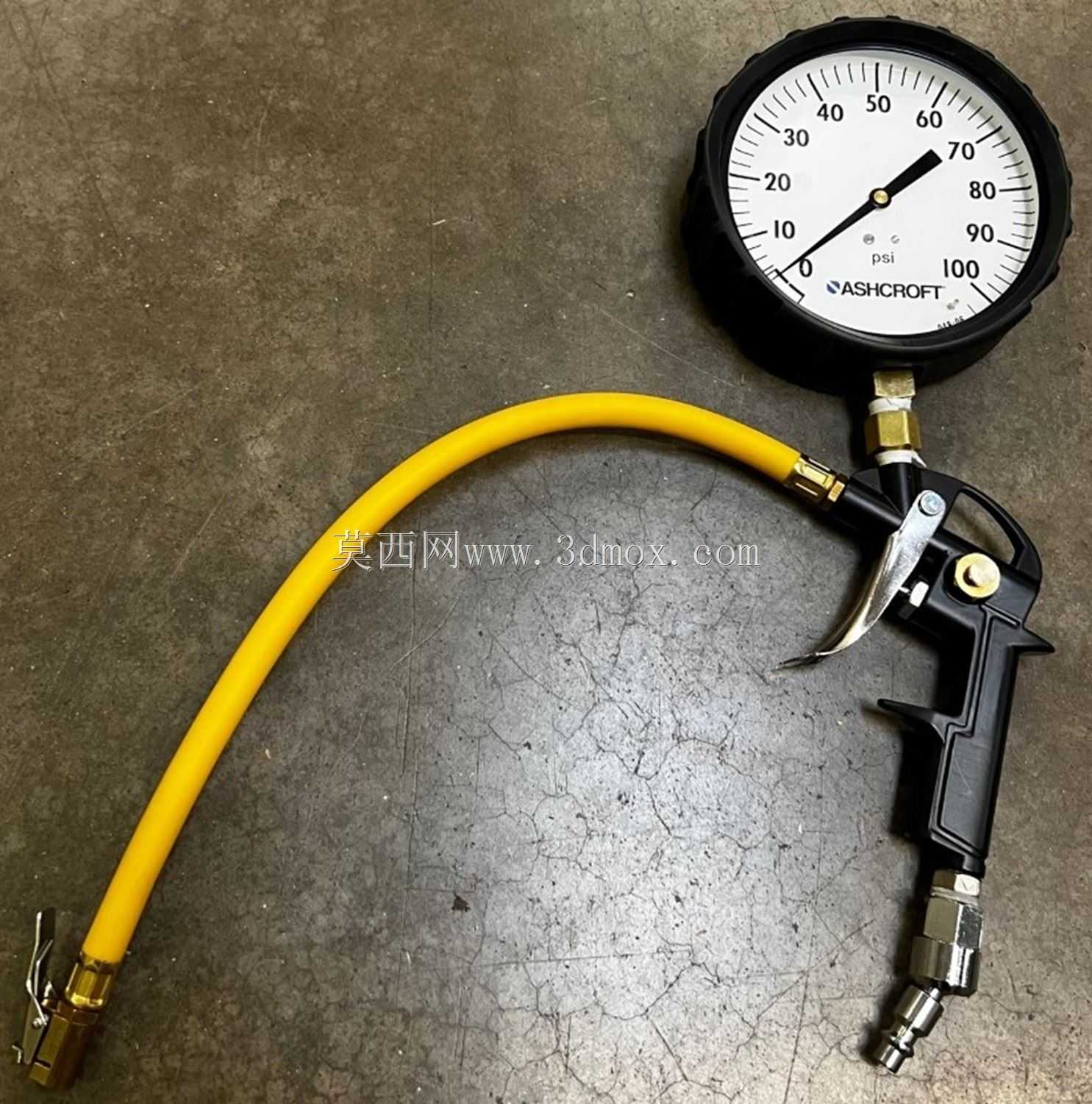 4\" 直径 0-100 psi 气压表