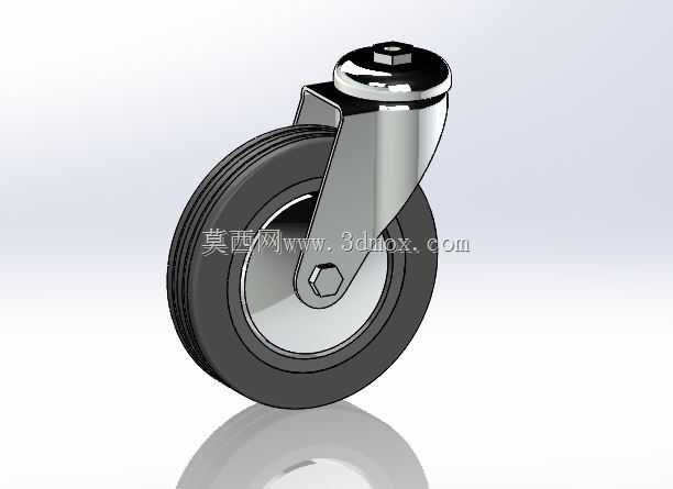 Rueda ?125mm con horquilla