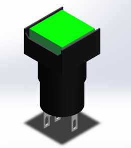 16MM lax16-11按钮式LED
