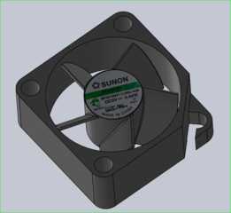 25 X 25 X 10MM Sunon