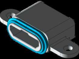 TE防水微型USB 2.0