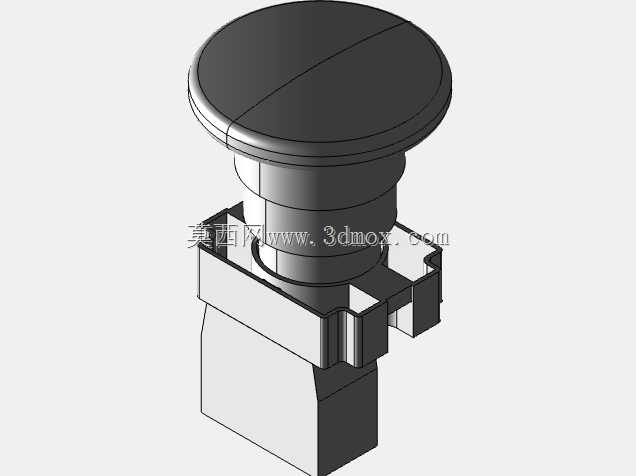 Bot?o cogumelo M20BMR-G-1B Metaltex