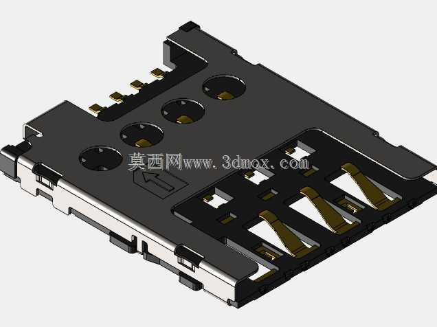 ΢��SIM������������6P��SMD