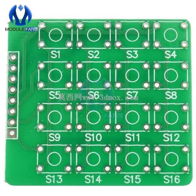 Arduino 4x4��ť�����ᴥ����