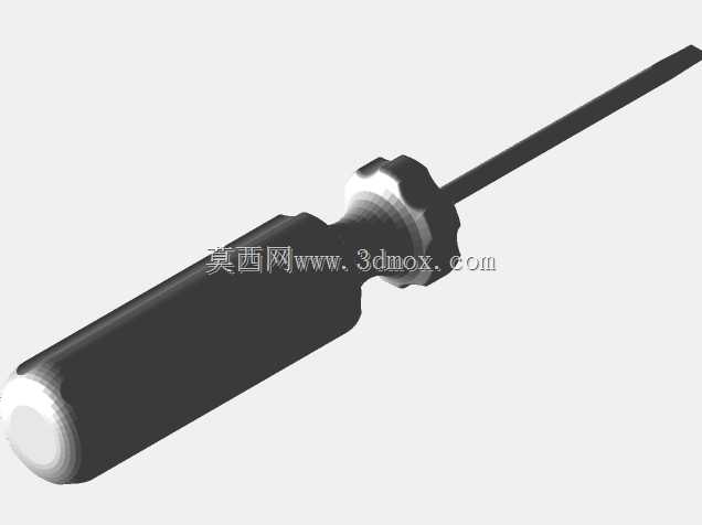Solidworks中的螺丝刀模型