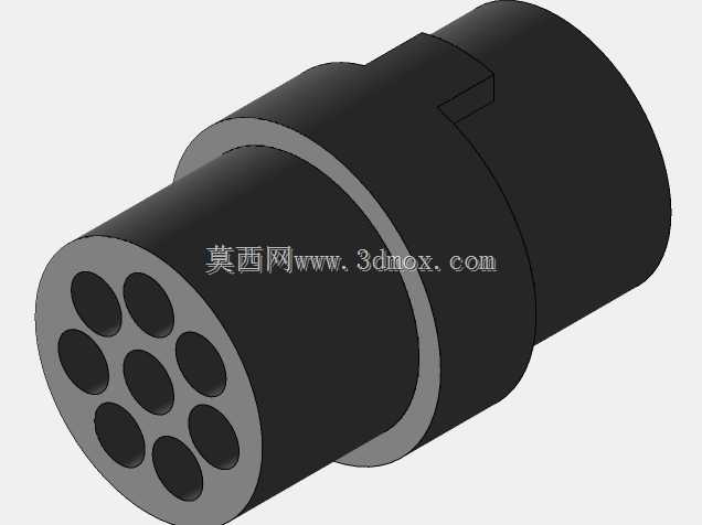 LEMO K1 8针航空连接器
