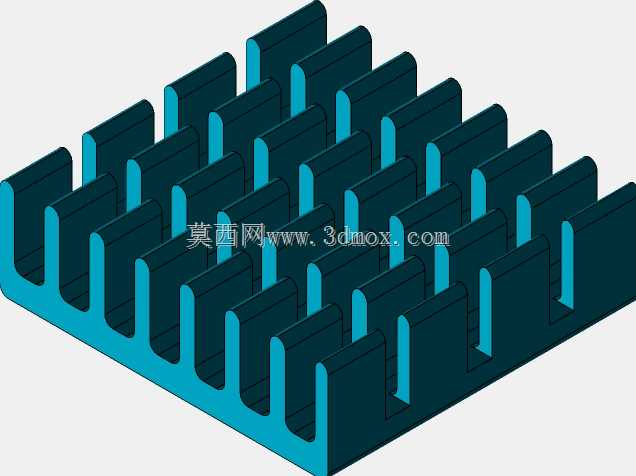 散热器20x19x6(用于GDDR存储芯片)