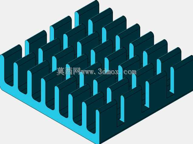 散热器20x19x6(用于GDDR存储芯片)