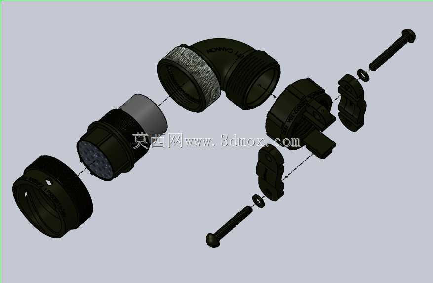 26针母插座连接器