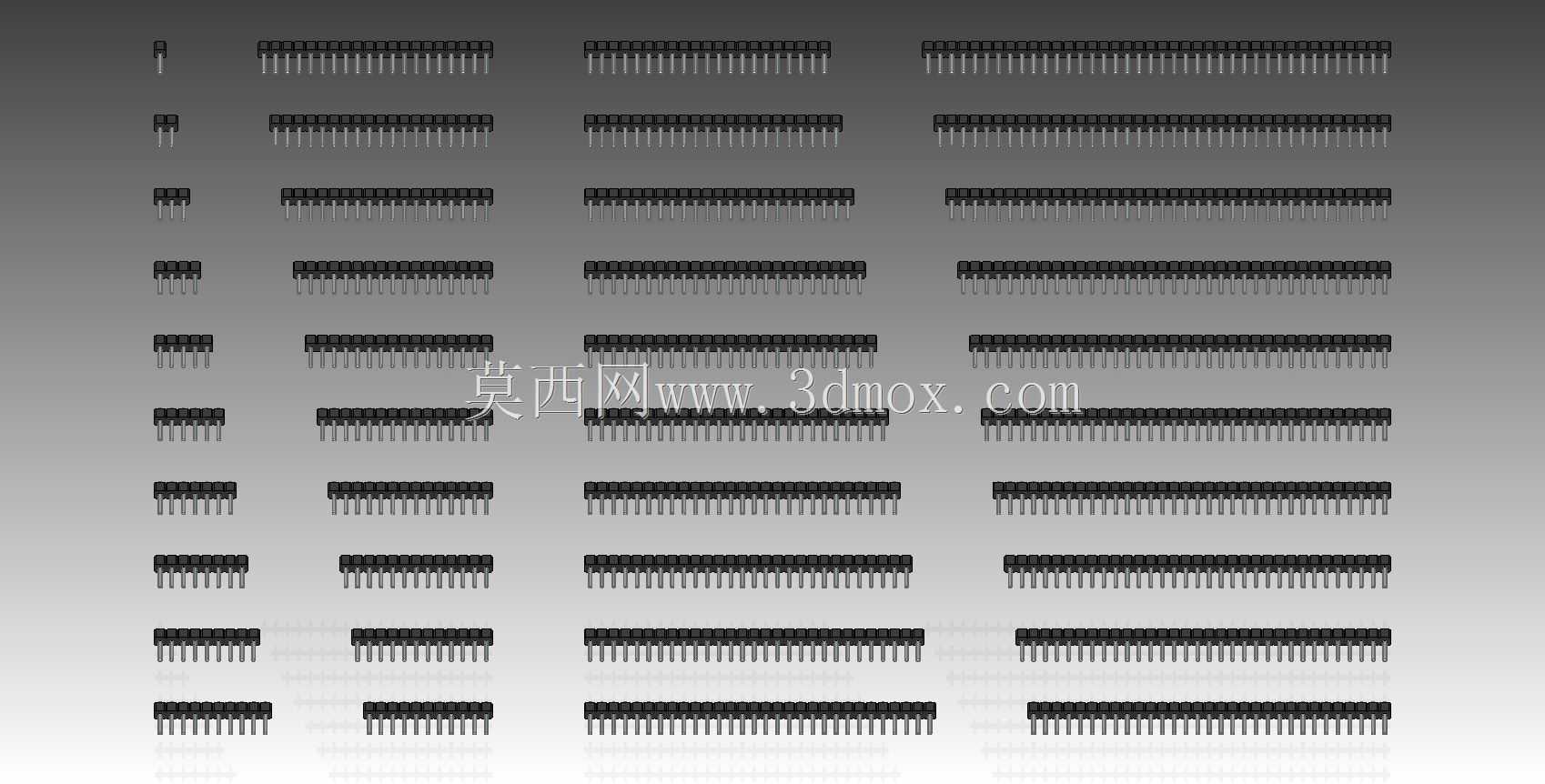 Stiftleiste��2.54����-6-3���ף�gewinkelt 90��ʩ̹��-1 x 1˫1 x 40ʩ�ߴ�