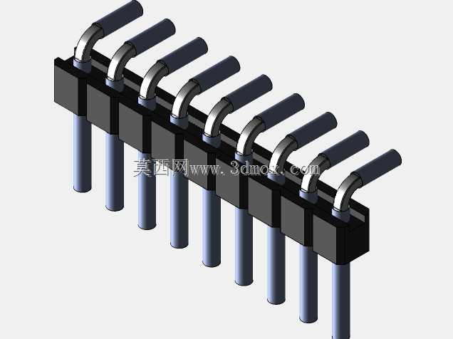 Stiftleiste��2.54����-6-3���ף�gewinkelt 90��ʩ̹��-1 x 1˫1 x 40ʩ�ߴ�
