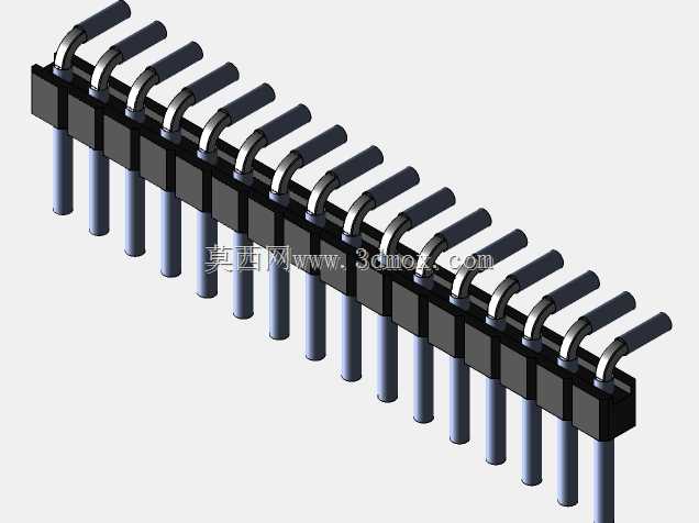 Stiftleiste��2.54����-6-3���ף�gewinkelt 90��ʩ̹��-1 x 1˫1 x 40ʩ�ߴ�