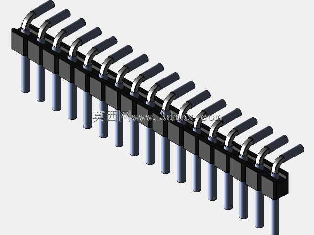 Stiftleiste��2.54����-6-3���ף�gewinkelt 90��ʩ̹��-1 x 1˫1 x 40ʩ�ߴ�