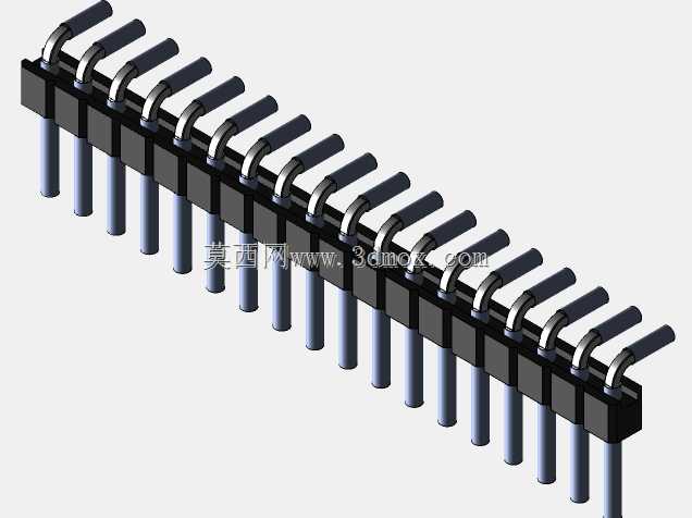 Stiftleiste��2.54����-6-3���ף�gewinkelt 90��ʩ̹��-1 x 1˫1 x 40ʩ�ߴ�