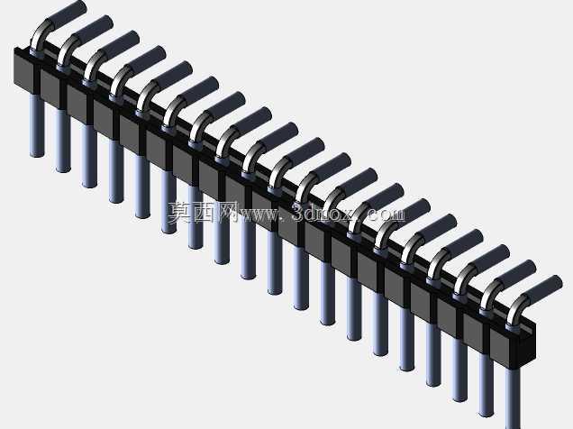 Stiftleiste��2.54����-6-3���ף�gewinkelt 90��ʩ̹��-1 x 1˫1 x 40ʩ�ߴ�