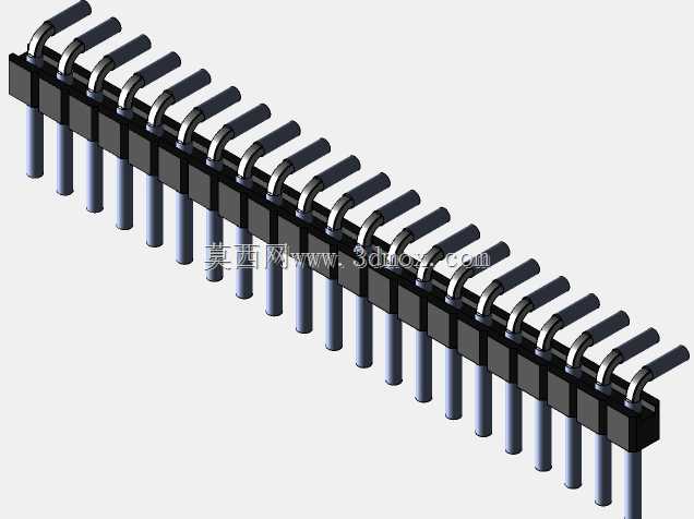 Stiftleiste��2.54����-6-3���ף�gewinkelt 90��ʩ̹��-1 x 1˫1 x 40ʩ�ߴ�