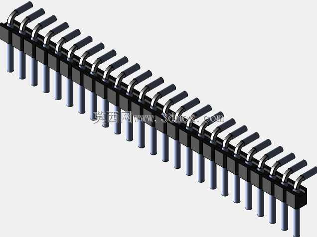 Stiftleiste��2.54����-6-3���ף�gewinkelt 90��ʩ̹��-1 x 1˫1 x 40ʩ�ߴ�