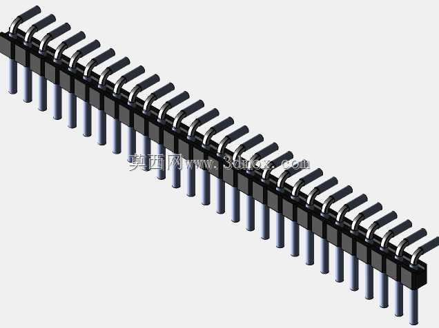 Stiftleiste��2.54����-6-3���ף�gewinkelt 90��ʩ̹��-1 x 1˫1 x 40ʩ�ߴ�