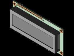  16x1 LCD WH1601A 