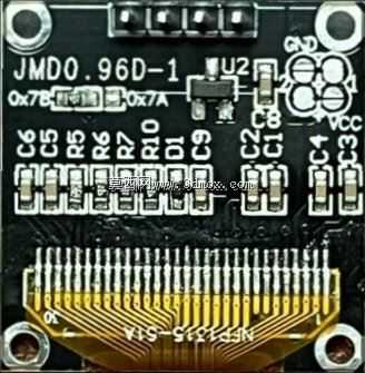 arduino 0.91-0.96英寸OLED