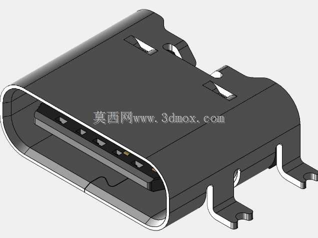 USB C USB4135 仅电源插座