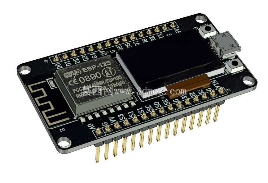 NodeMCU ESP8266�����壬��0.96Ӣ��OLED��ʾ��