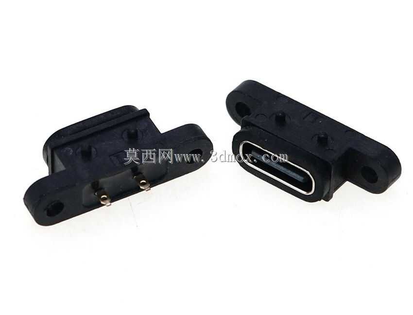 USB类型C插座面板安装