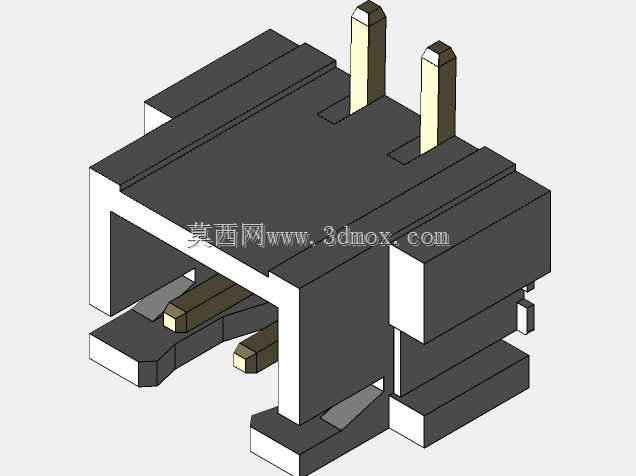 JST-XH_SMD_VERTICAL 2.5mm(通用)连接器