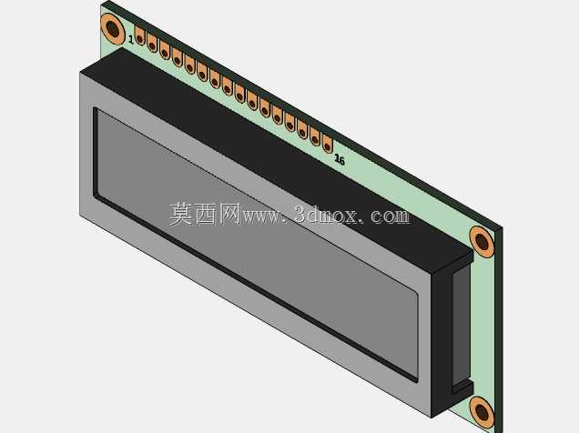  16x1 LCD WH1601A 