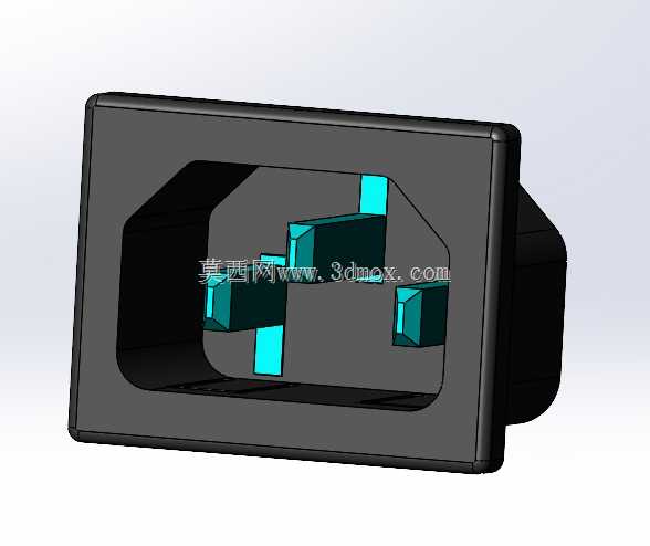 PWR ENT RCPT IEC320-C14 PNL SLDR(电源输入连接器)