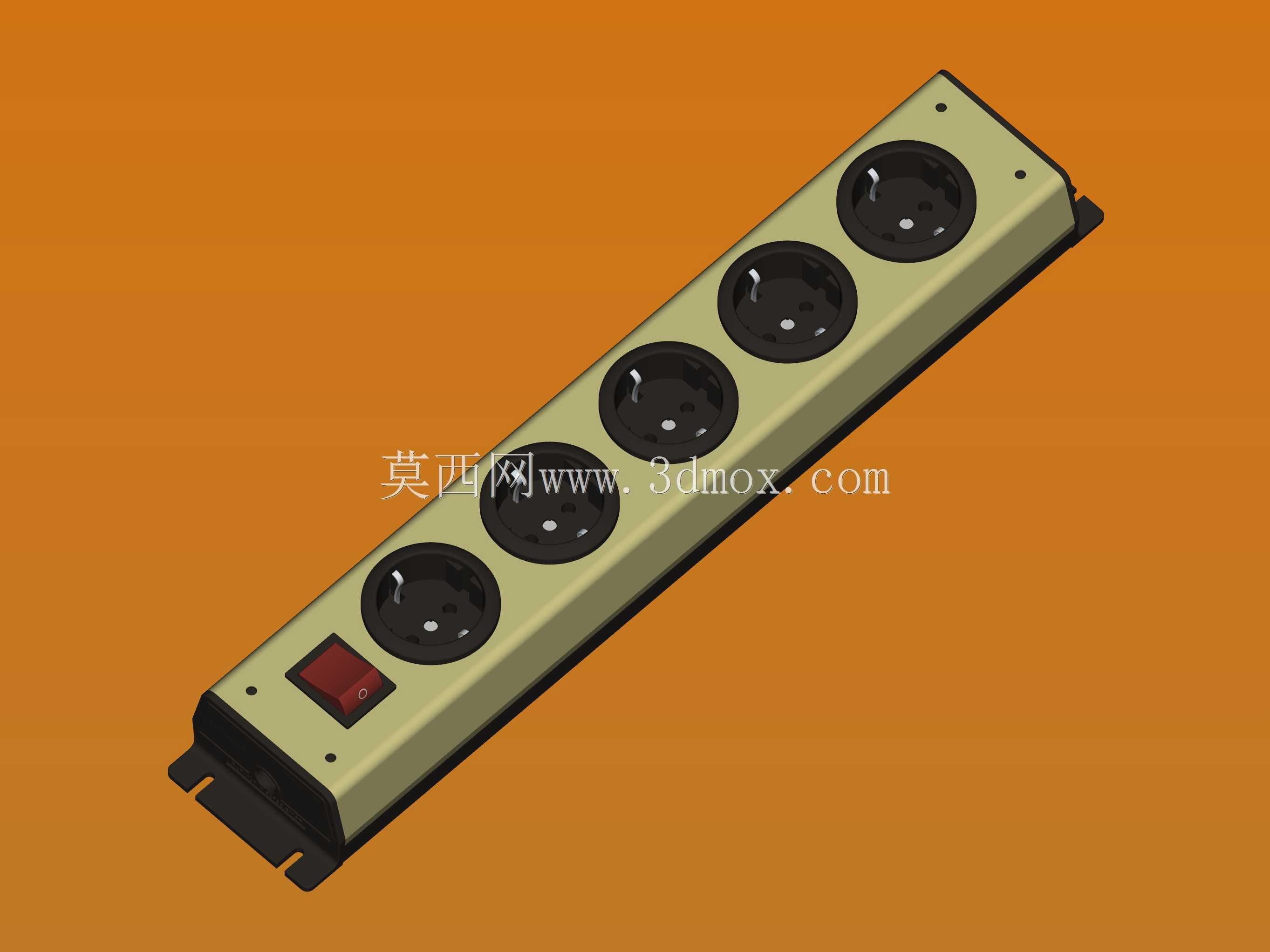 APSA 5000S 5插座电源栏