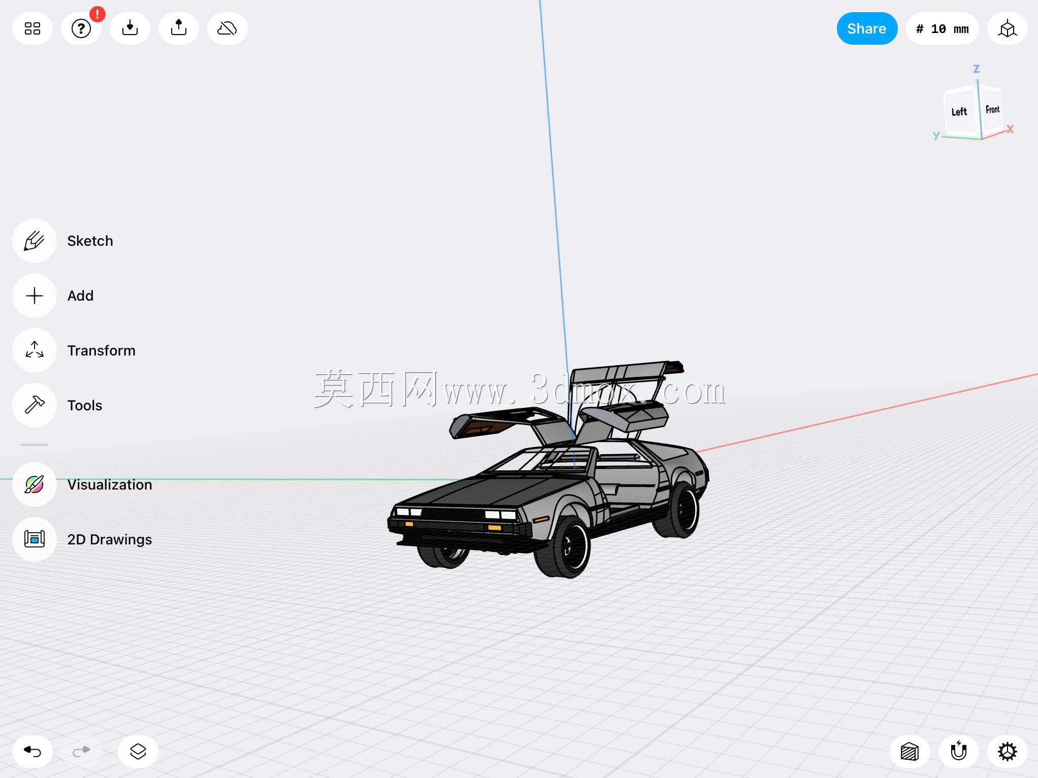 ev delorean