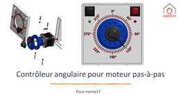 Indexeur pour moteur pas a pas type nema17