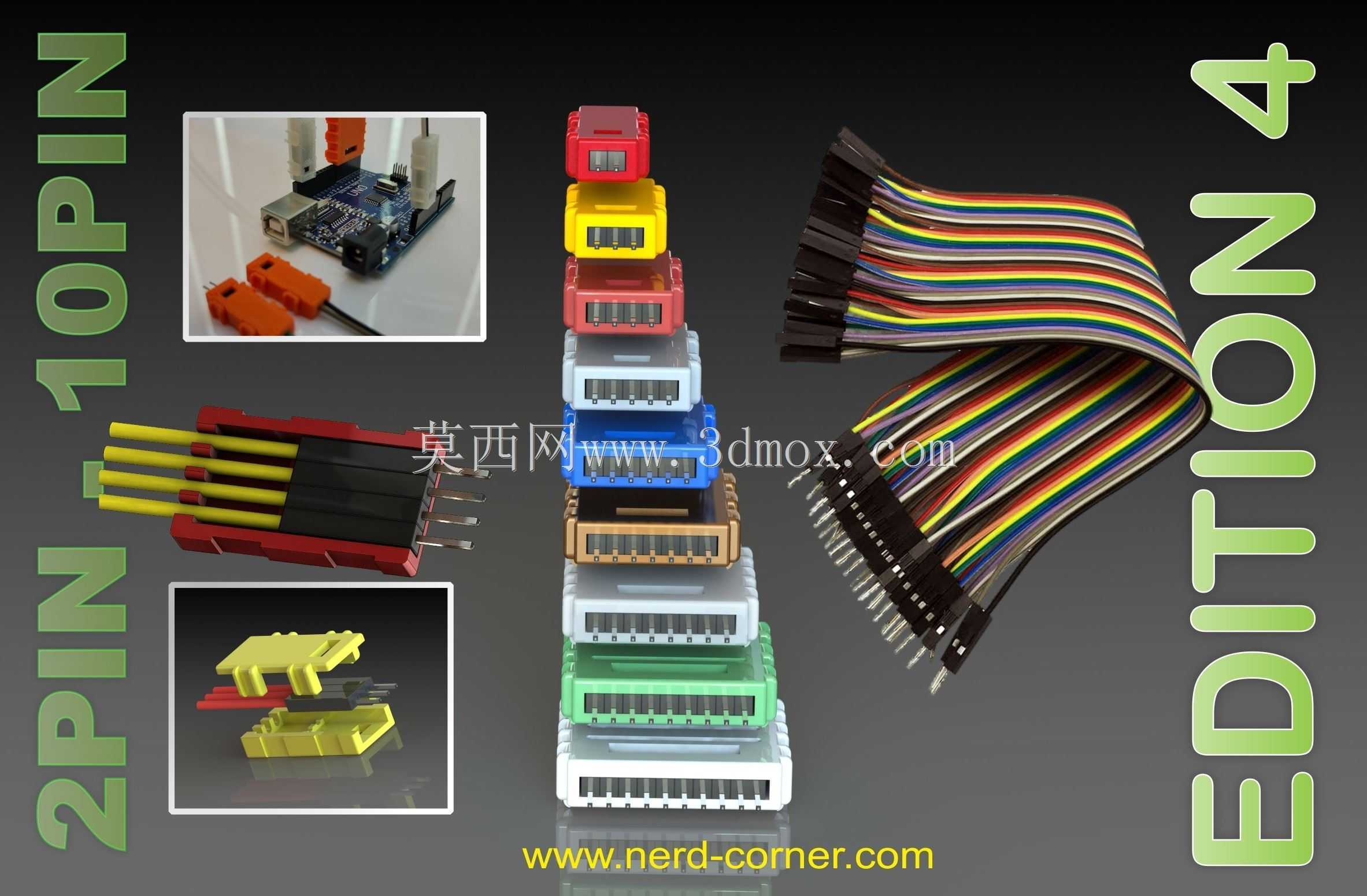 <p>�������汾2-10 PIN DUPONT / JUMPER-CABLE < / p>