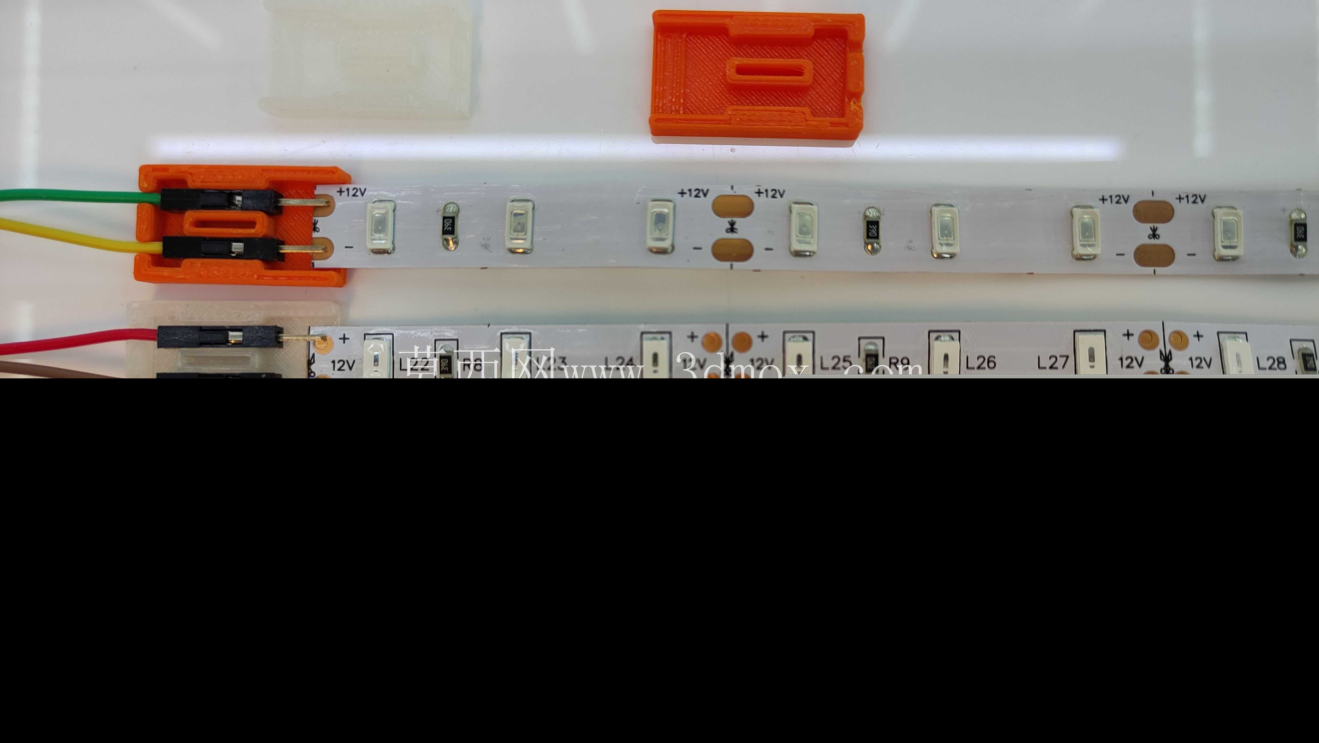 连接器2PIN LED带12mm Dupont