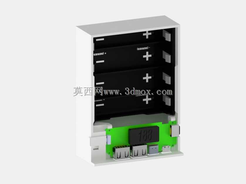 DIY Powerbank带电池持有人