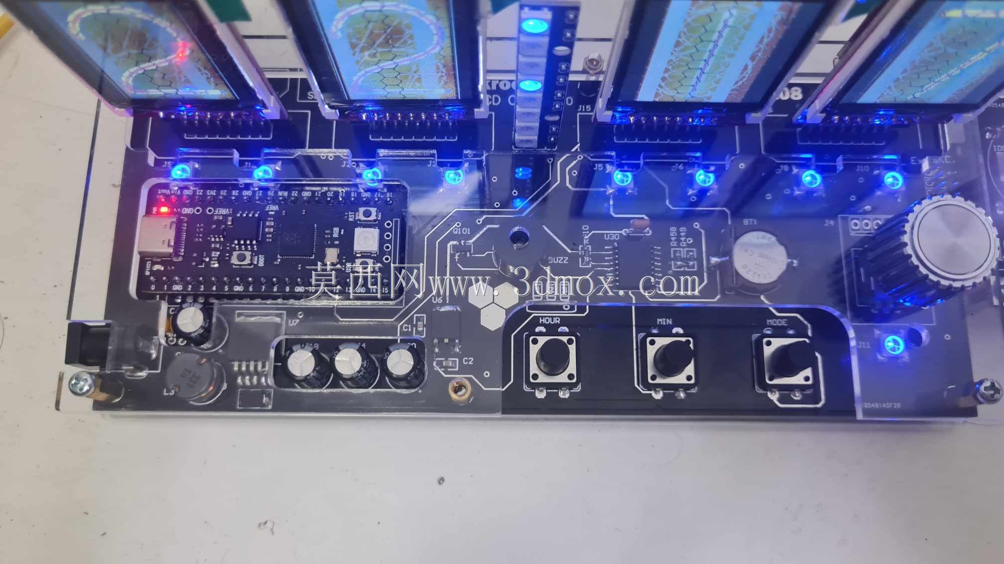nixie lcd display的案例