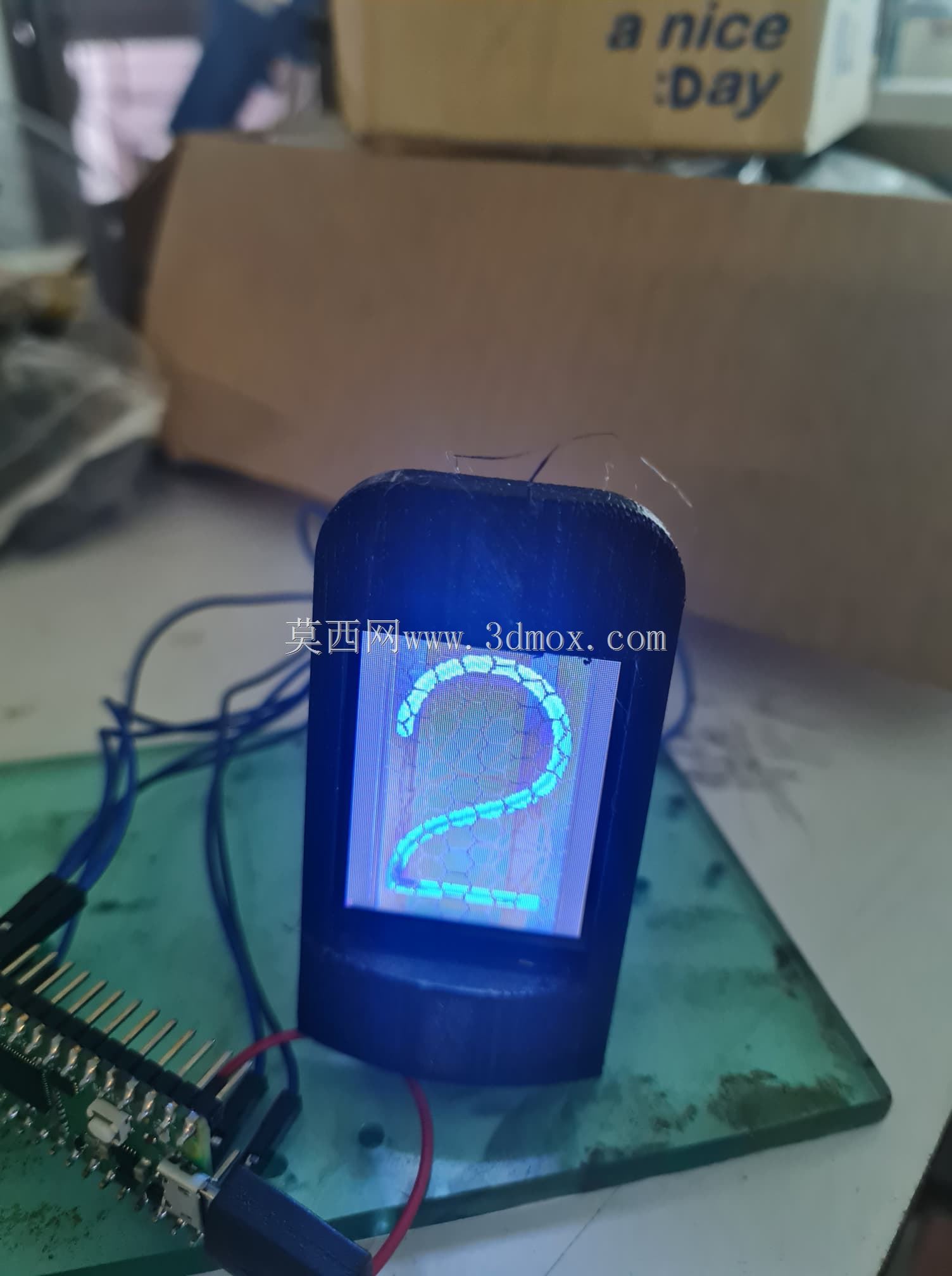 nixie lcd display的案例