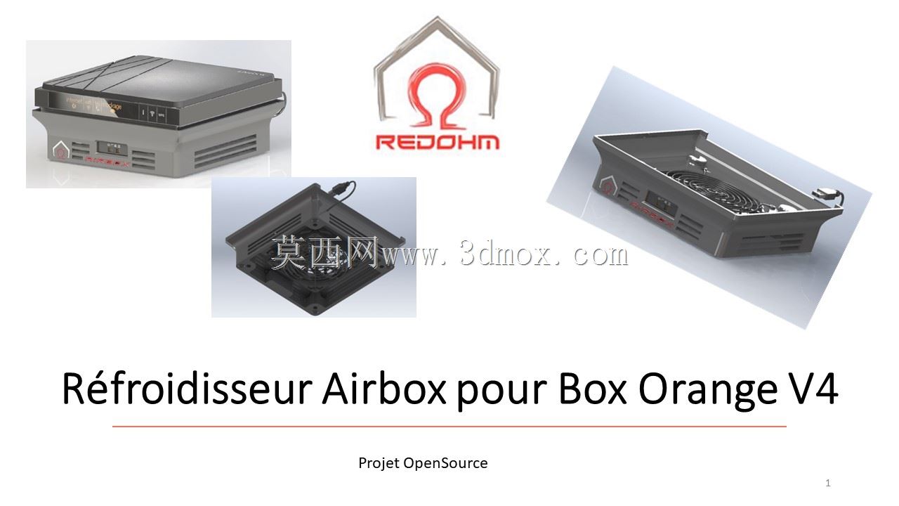 R��froidisseur Airbox pour Box Orange V4