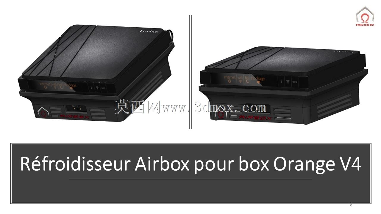 R��froidisseur Airbox pour Box Orange V4